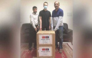জাসদকে মাস্ক দিল চীনের কমিউনিস্ট পার্টি
