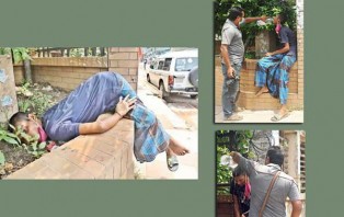 ভয়ে ধারের কাছে কেউ যাচ্ছে না, এগিয়ে এলেন ফটো সাংবাদিক 