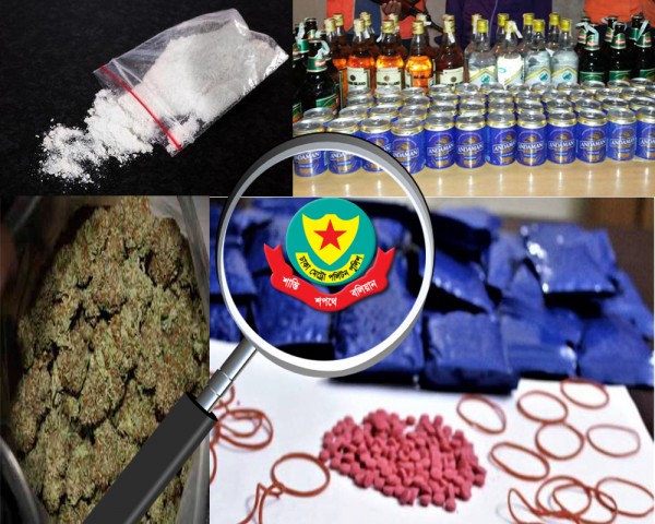 ডিএমপি’র মাদক বিরোধী অভিযানে ৪৯ জন গ্রেফতার