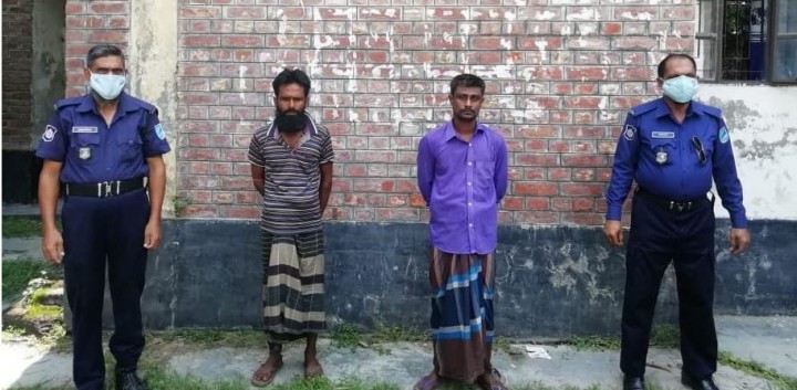 সালথায় ‍দুই মাদক ব্যবসায়ী আটক