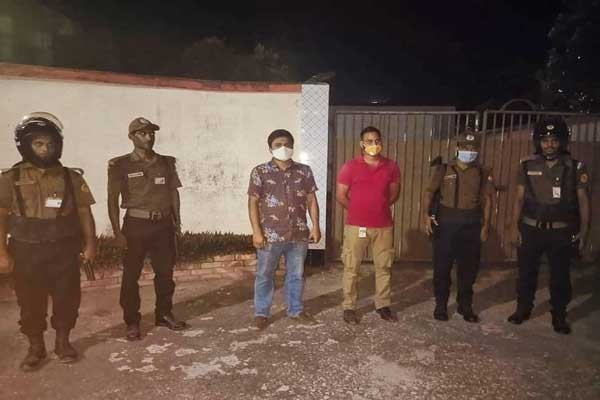 সালথায় ইউএনও’র বাসভবনে আনসার মোতায়েন