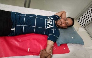 বিরামপুরে ভার্চুয়াল ব্লাড ব্যাংকের ১৩১ তম রক্তদান