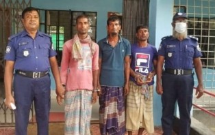 পদ্মায় ইলিশ নিধনের অপরাধে ৩ জেলেকে ১ বছরের কারাদন্ড