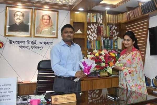 সালথায় এসিল্যান্ড হিসেবে যোগদান করলেন হীরামনি