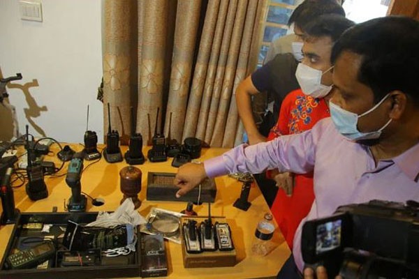 শুধু অস্ত্র-মদই নয়, ইরফানের বাসায় মিলল ড্রোনও!