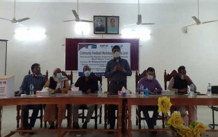 সালথায় কমিউনিটি প্রতিক্রিয়া কর্মশালা