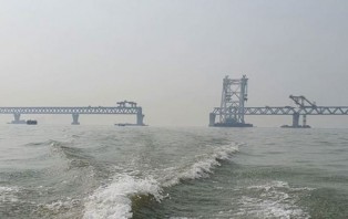 শেষ স্প্যানটি বসছে কাল, দৃশ্যমান হবে পুরো সেতু