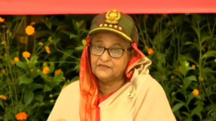 সেনাবাহিনী প্রতিটি ক্ষেত্রেই নিষ্ঠার সঙ্গে দায়িত্ব পালন করছে : প্রধানমন্ত্রী