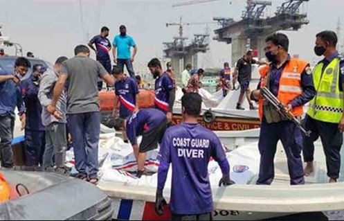 শীতলক্ষ্যায় লঞ্চডুবি: আরও ৫ মরদেহ উদ্ধার