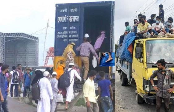 দুপুরের পরও ঢাকায় শ্রমিকবাহী গাড়ি ঢুকতে পারবে
