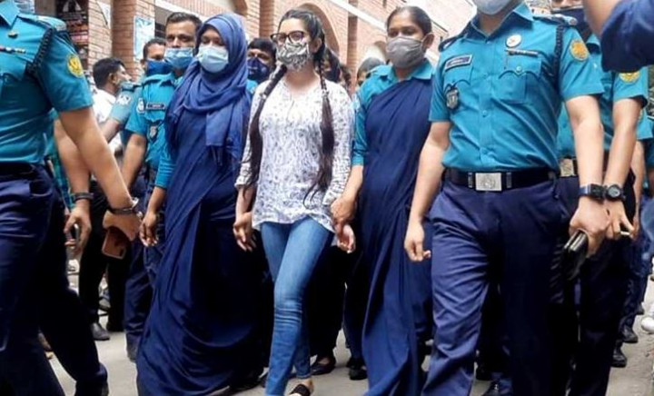 আবারও রিমান্ডে পরীমণি