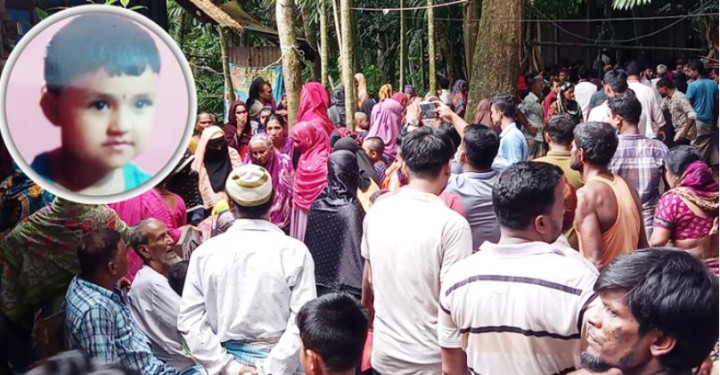 সামান্য স্বর্ণের লোভে শিশুকে হত্যা!