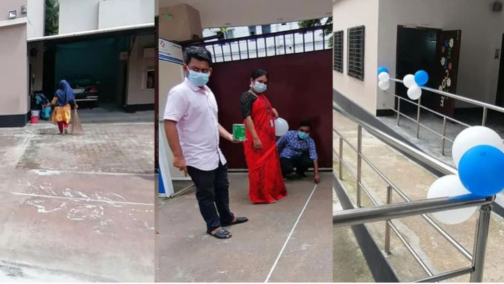 প্রতিটি স্কুলেই খোলার আনন্দ-উৎসব