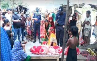 সালথায় গলায় ফাঁস দিয়ে কি‌শোরীর আত্মহত্যা