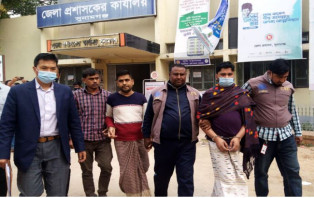 ফার্মেসিতে নারীর ৬ টুকরো লাশ, তিন আসামির ৮ দিনের রিমান্ড