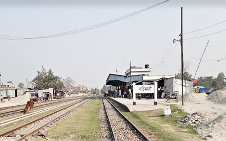 লালমনিরহাটের বুড়িমারী থেকে ভারতে রেলপথ পুনঃসংযোগের দাবি ব্যবসায়ীদের