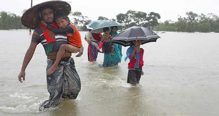 পানির নিচে সিলেটের ৮০ শতাংশ এলাকা