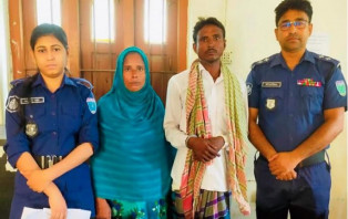 দ্বিতীয় স্ত্রীর সঙ্গে মিলে প্রথম স্ত্রীকে হত্যা
