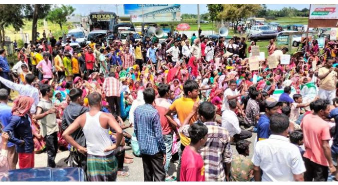 ফের আন্দোলনে হবিগঞ্জের চা শ্রমিকেরা