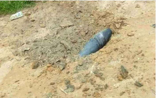 মিয়ানমার থেকে ছোড়া মর্টার শেল পড়ল বাংলাদেশের মাটিতে