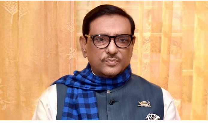 বিএনপি মহাসচিব পাকিস্তানের দালালি করছে : ওবায়দুল কাদের