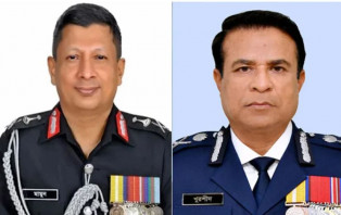 নতুন পুলিশ ও র‍্যাব প্রধানের দায়িত্ব গ্রহণ