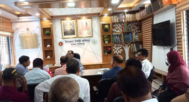 সালথায় জাতীয় বিজ্ঞান ও প্রযুক্তি মেলা উপলক্ষে প্রস্তুতি সভা