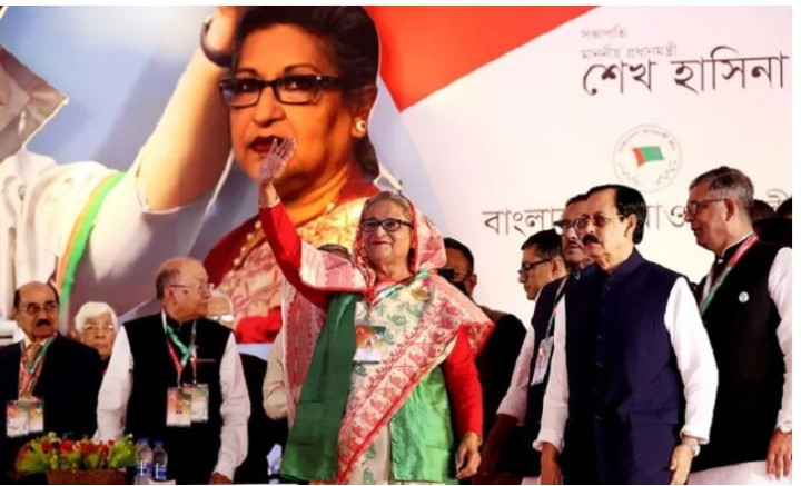 শেখ হাসিনা ফের আওয়ামী লীগের সভাপতি