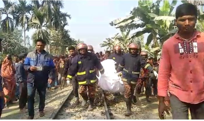 ২ সন্তানসহ ট্রেনের সামনে ঝাঁপ দেওয়া গৃহবধুর স্বামী গ্রেফতার