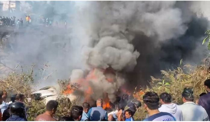 নেপালে ৭২ জন আরোহী নিয়ে প্লেন বিধ্বস্ত, ৪০ লাশ উদ্ধার