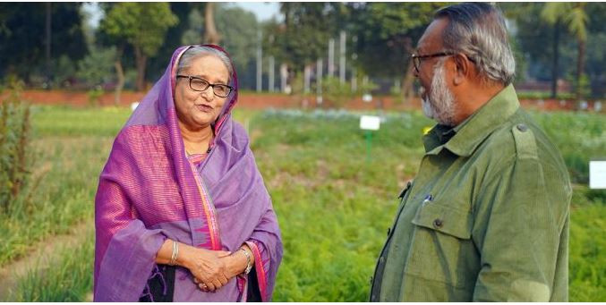 কৃষির হাতেখড়ি বাবার কাছেই