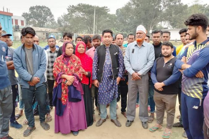 পাংশার বাহাদুরপুরে “বঙ্গবন্ধু স্মৃতি ক্রিকেট টুর্নামেন্টের ফাইনাল খেলা অনুষ্ঠিত 