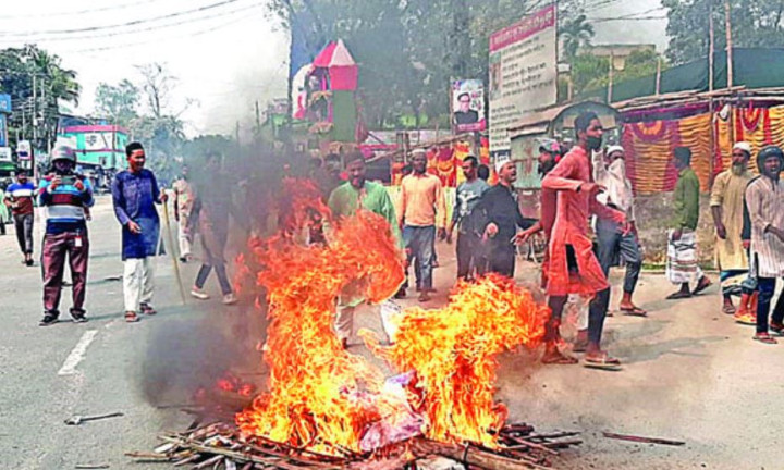 পঞ্চগড়ে পুলিশ-মুসল্লি সংঘর্ষে ২ জন নিহত