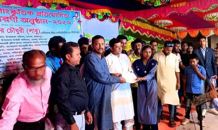 যোগারদিয়া উচ্চ বিদ্যালয়ে পুরস্কার বিতরণ 