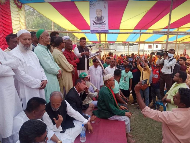 গাইবান্ধা-৩ আসনে প্রার্থী হওয়ার ঘোষণা আলহাজ্ব সাহারিয়া খাঁন বিপ্লবের