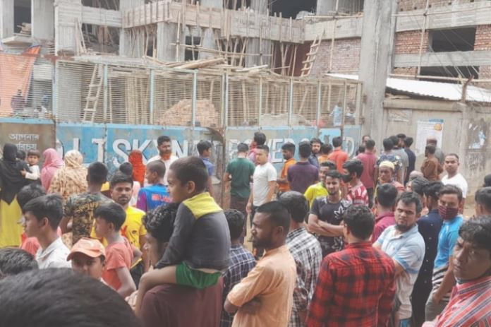নির্মাণাধীন ভবনে বিদ্যুৎস্পৃষ্ট হয়ে ৩ শ্রমিক নিহত 