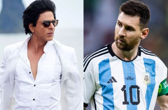 মেসিকে টপকে শীর্ষে শাহরুখ