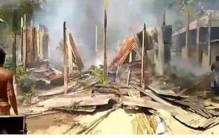 সদরপুরে বসতবাড়িতে অগ্নিকেণ্ডে ব্যাপক ক্ষয়ক্ষতি 