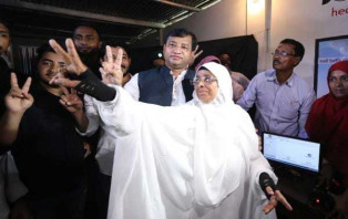 গাজীপুর সিটি নির্বাচনে যত ভোটে এগিয়ে জয়ের পথে জায়েদা