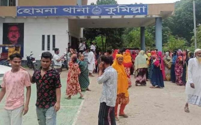 এক রশিতে মা ছেলের মরদেহ