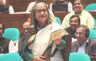 ‘আমি নিজেও কৃষি কাজ করছি, গণভবন এখন খামারবাড়ি’