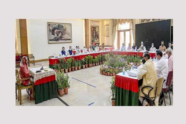 ১৪ দলীয় নেতাদের সঙ্গে প্রধানমন্ত্রীর বৈঠক আজ