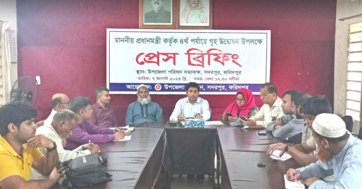 সদরপুরে ভূমি ও গৃহহীনদের জন্য প্রস্তুত ১৭০টি ঘর