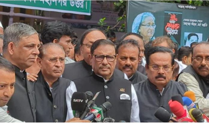 গণতন্ত্রকে নিরাপদ রাখতে বিএনপিকে প্রতিহত করতে হবে: ওবায়দুল কাদের