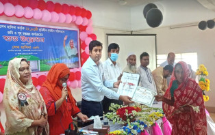 সদরপুরে প্রধানমন্ত্রীর উপহারের ঘর পেল ১৭০ পরিবার
