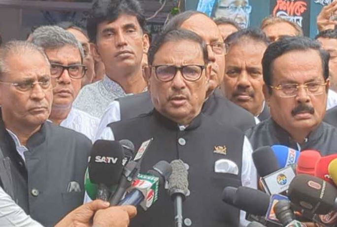 বিএনপির নেতৃত্বে স্বাধীনতাবিরোধীরা দেশবিরোধী ষড়যন্ত্র করছে : কাদের