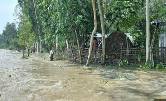 বিপৎসীমার ১০ সেন্টিমিটার ওপরে তিস্তার পানি