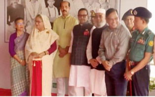 দেশের প্রথম এলিভেটেড এক্সপ্রেসওয়ে উদ্বোধন করলেন প্রধানমন্ত্রী