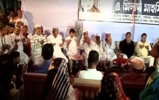 সালথায় সৈয়দা সাজেদা চৌধুরীর প্রথম মৃত্যুবার্ষিকী পালিত