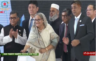 শাহজালালের থার্ড টার্মিনাল উদ্বোধন করলেন প্রধানমন্ত্রী